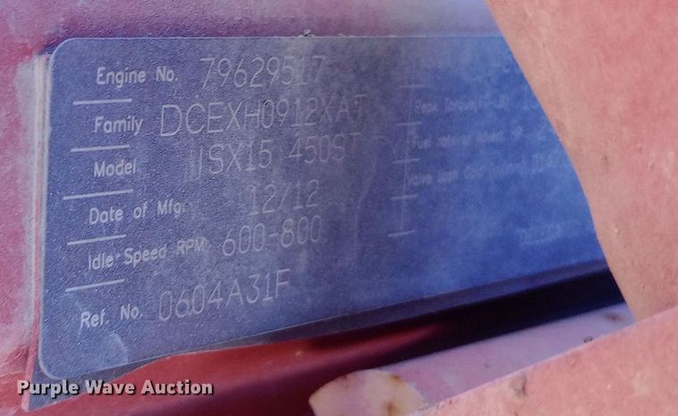 image for item DW0903 2014 International ProStar Plus semi truck