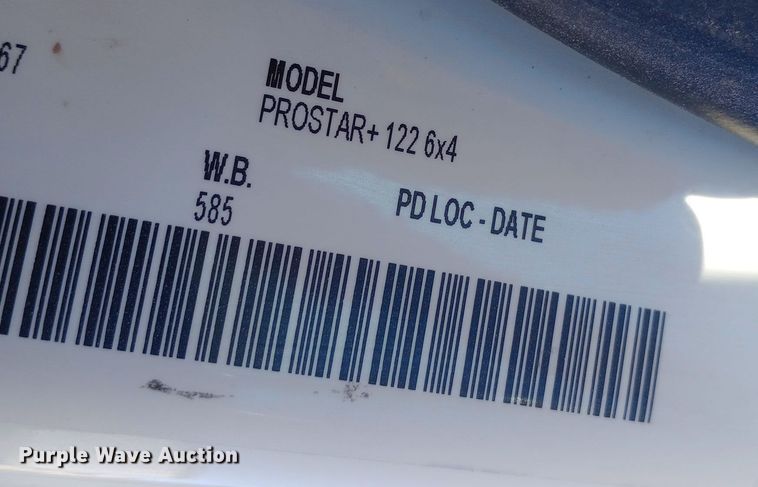 image for item DW0903 2014 International ProStar Plus semi truck