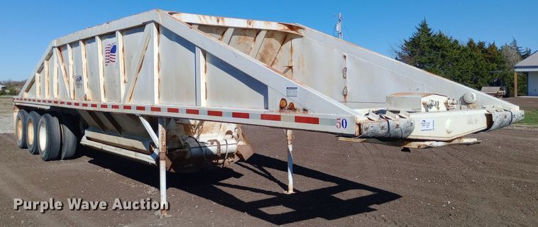 image for item DW0933 1987 Bottom dump trailer