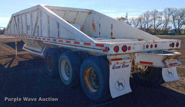 image for item DW0933 1987 Bottom dump trailer