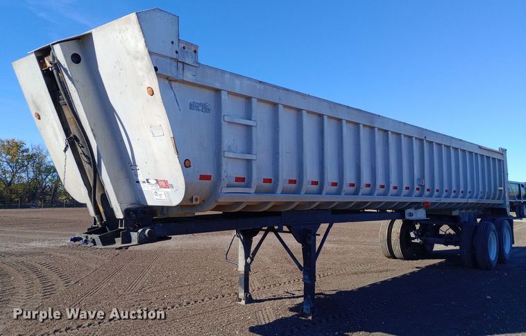 image for item DW0934 1986 Fruehauf end dump trailer
