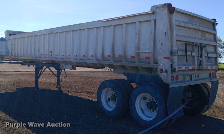 image for item DW0934 1986 Fruehauf end dump trailer