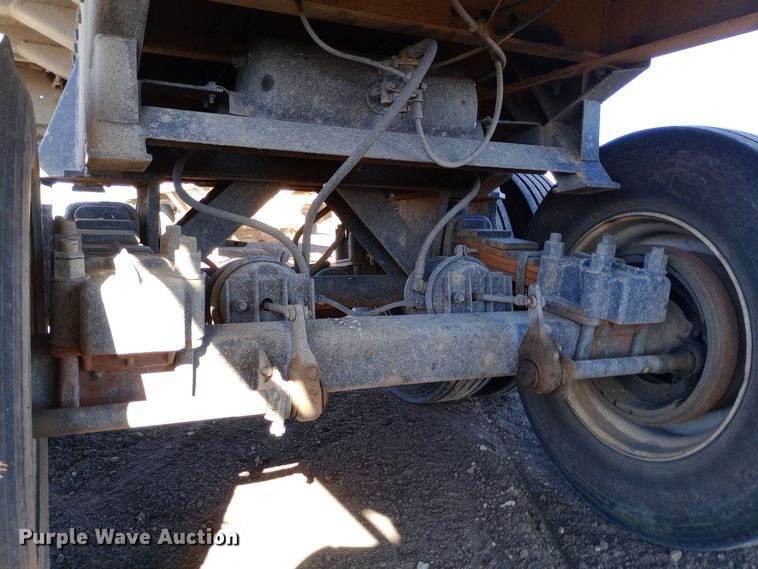 image for item DW0934 1986 Fruehauf end dump trailer