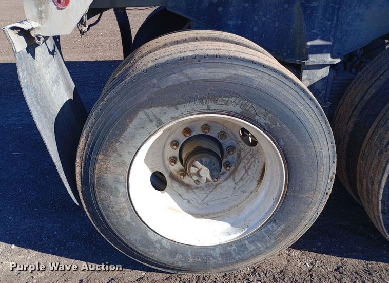 image for item DW0934 1986 Fruehauf end dump trailer