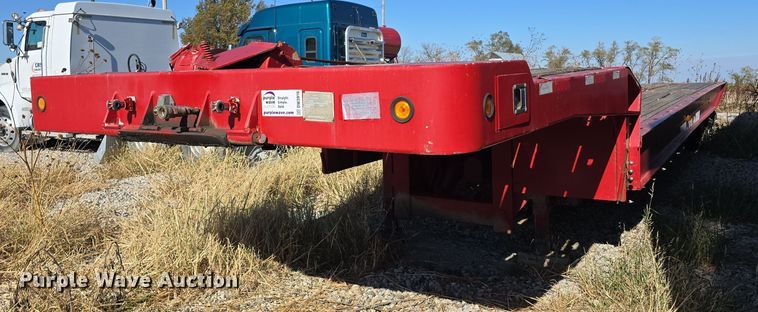 image for item DW3916 1999 Landoll 660 drop deck equipment trailer