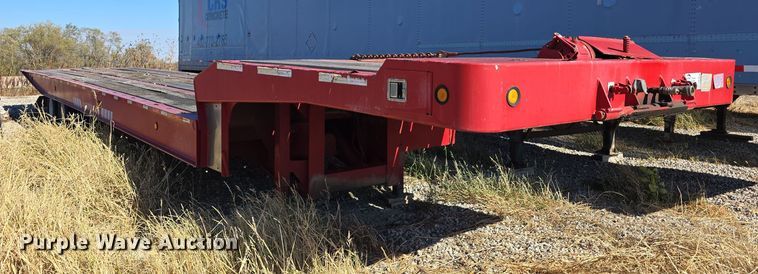 image for item DW3916 1999 Landoll 660 drop deck equipment trailer
