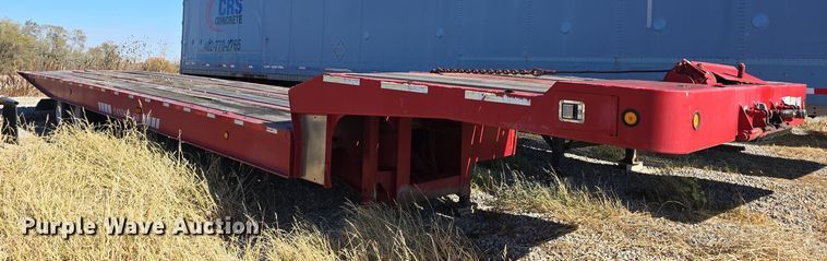 image for item DW3916 1999 Landoll 660 drop deck equipment trailer