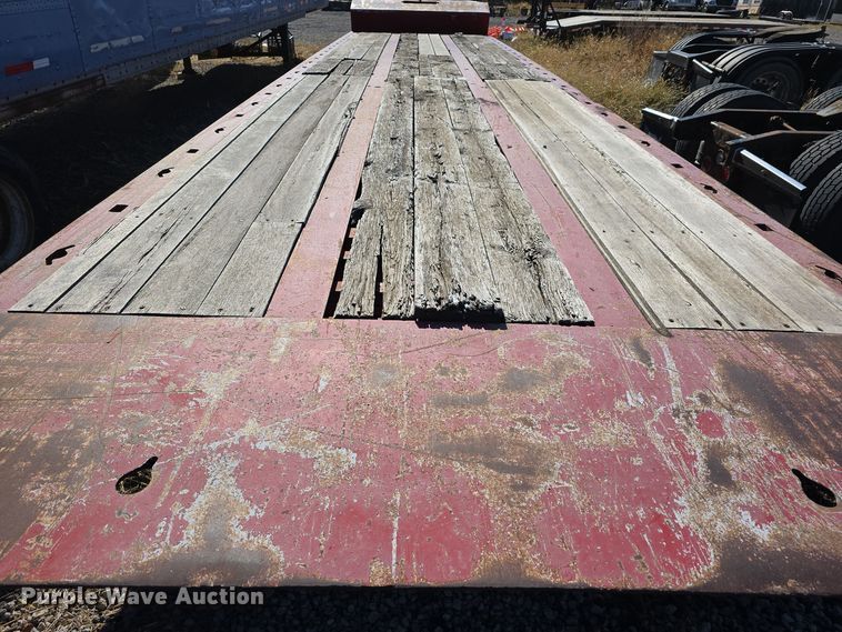 image for item DW3916 1999 Landoll 660 drop deck equipment trailer