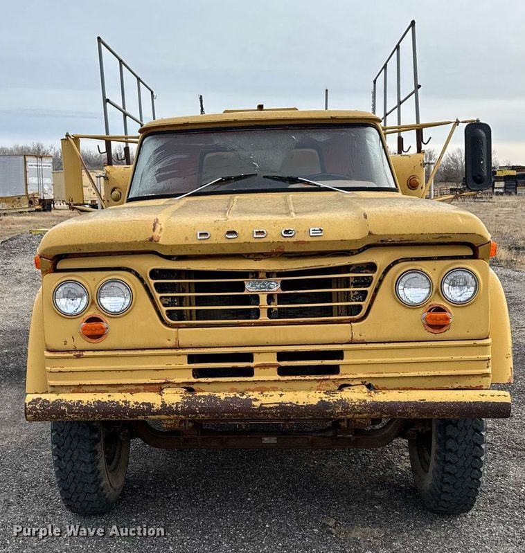 image for item DX3853 1963 Dodge D500 fuel truck