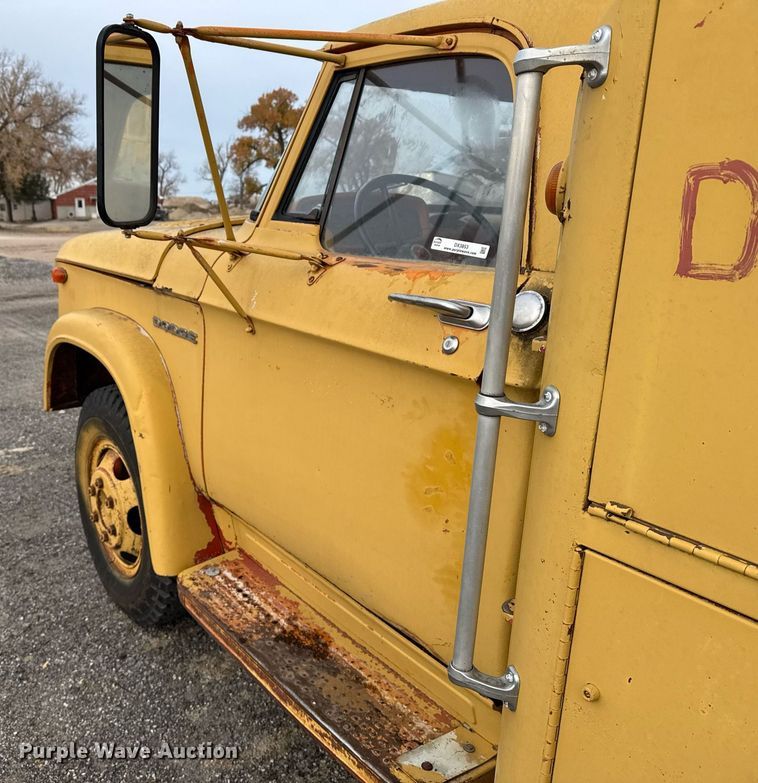 image for item DX3853 1963 Dodge D500 fuel truck
