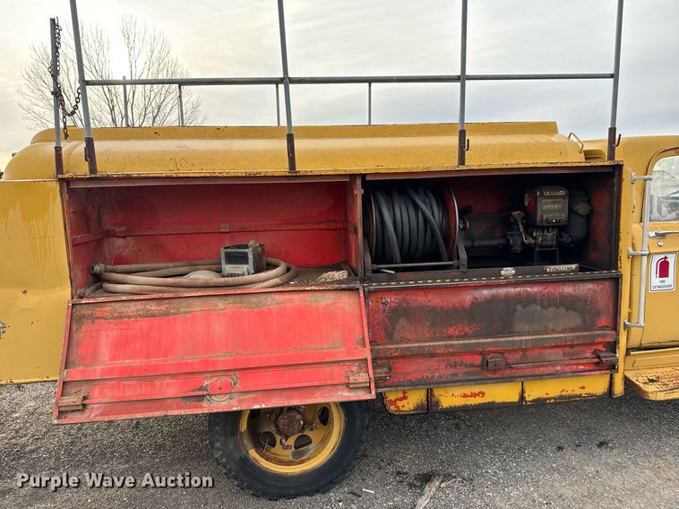 image for item DX3853 1963 Dodge D500 fuel truck