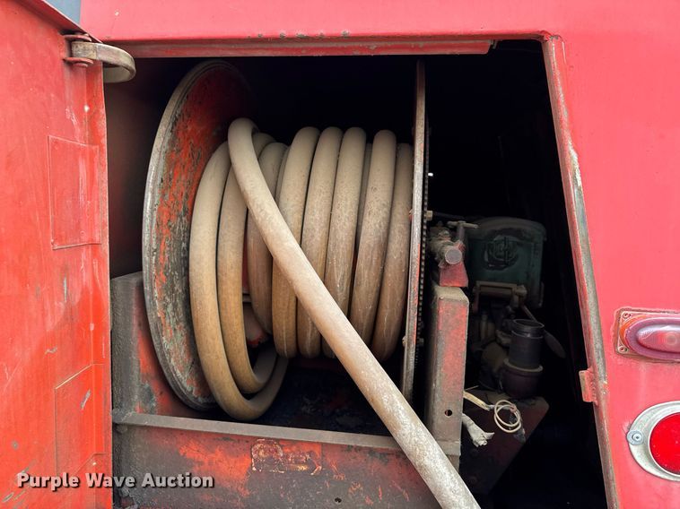 image for item DX3864 1985 International 1754 fuel truck