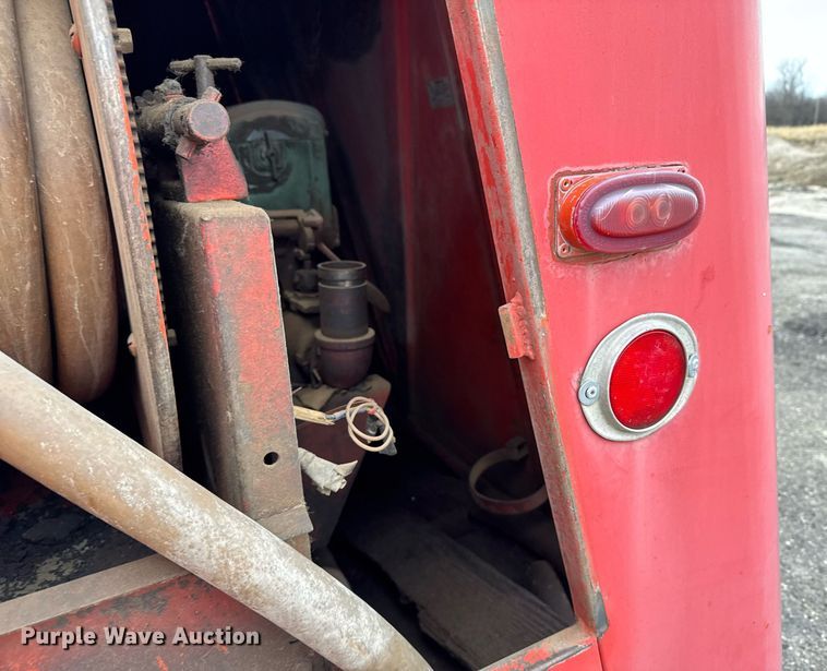 image for item DX3864 1985 International 1754 fuel truck