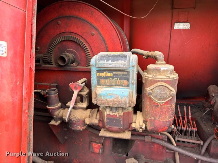 image for item DX3864 1985 International 1754 fuel truck