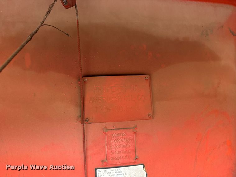 image for item DX3864 1985 International 1754 fuel truck