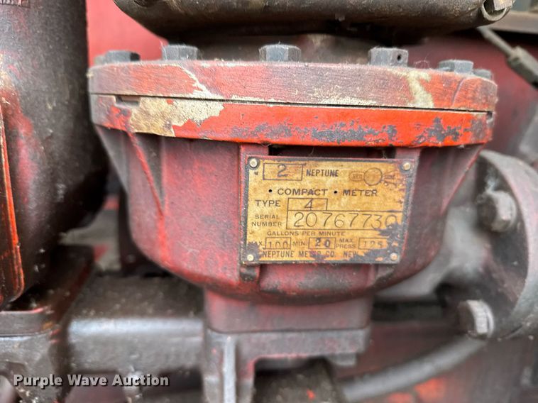 image for item DX3864 1985 International 1754 fuel truck