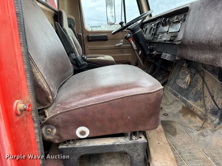 image for item DX3864 1985 International 1754 fuel truck