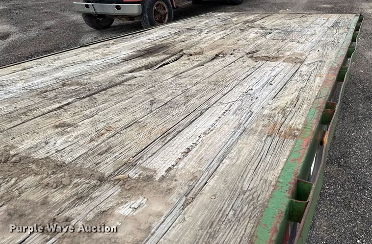 image for item DX3865 1976 W-W flatbed trailer