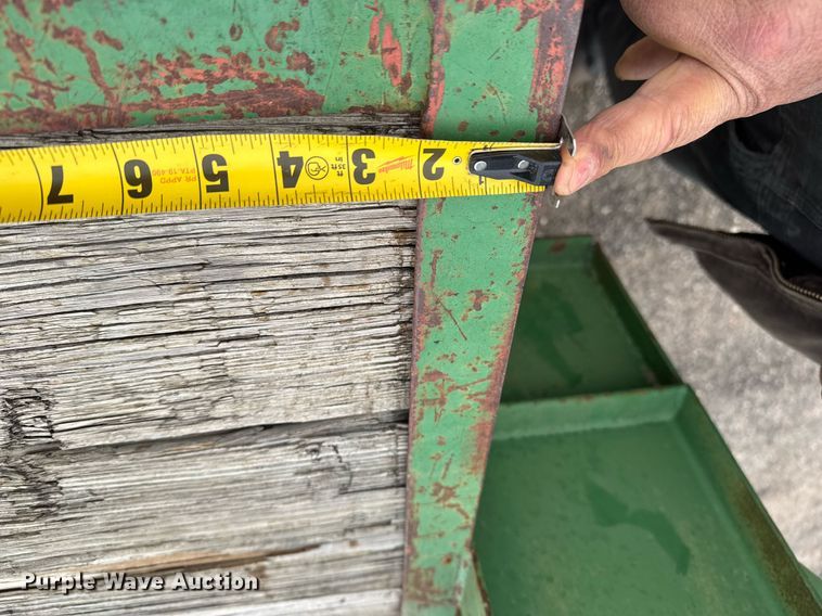 image for item DX3865 1976 W-W flatbed trailer