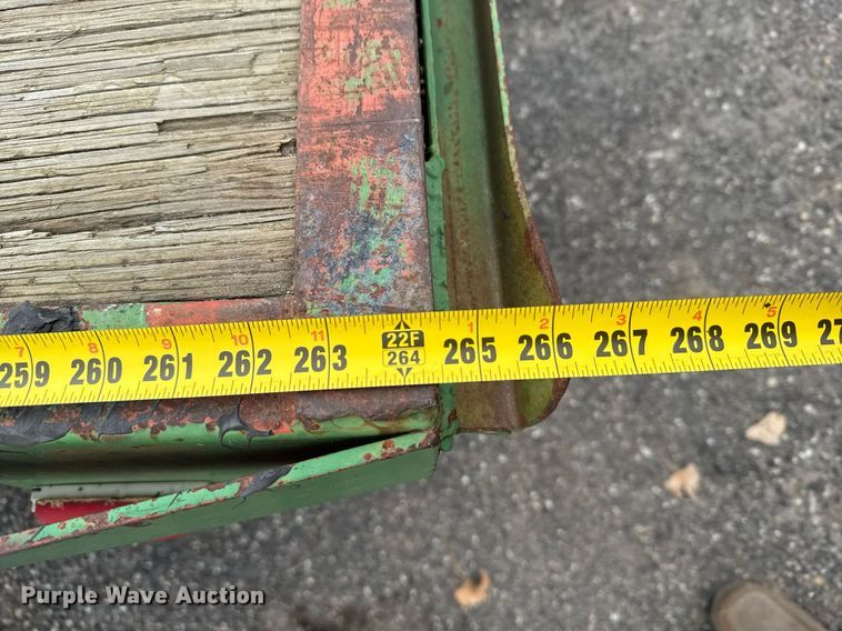 image for item DX3865 1976 W-W flatbed trailer