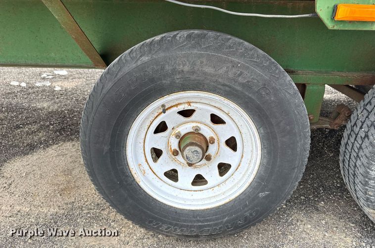 image for item DX3865 1976 W-W flatbed trailer