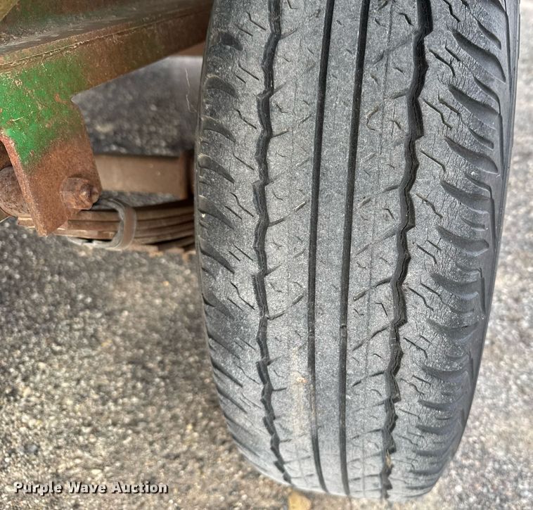 image for item DX3865 1976 W-W flatbed trailer