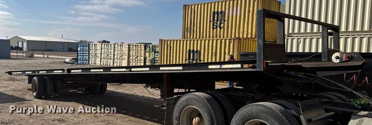 image for item DX3880 1996 Trailer Mann tilt deck equipment trailer