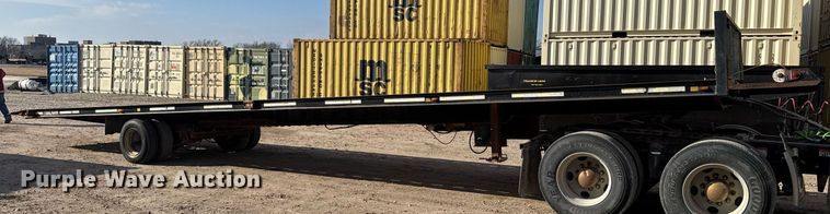 image for item DX3880 1996 Trailer Mann tilt deck equipment trailer