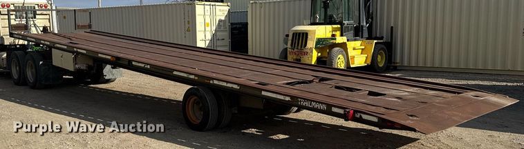 image for item DX3880 1996 Trailer Mann tilt deck equipment trailer