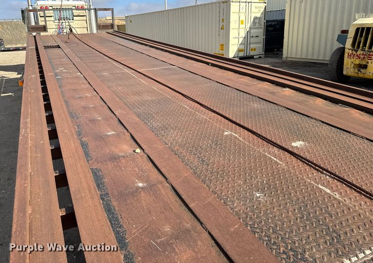 image for item DX3880 1996 Trailer Mann tilt deck equipment trailer