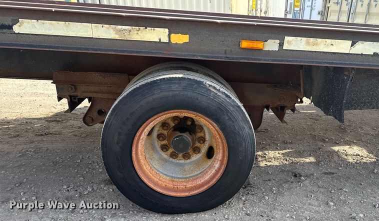 image for item DX3880 1996 Trailer Mann tilt deck equipment trailer