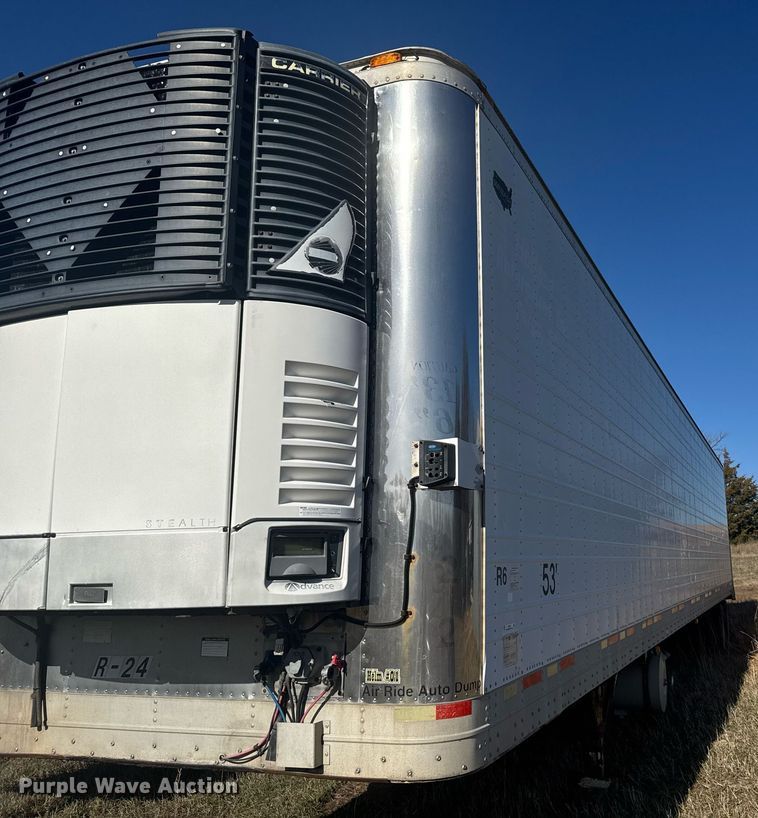 image for item DX3923 2000 Wabash refrigerated van trailer