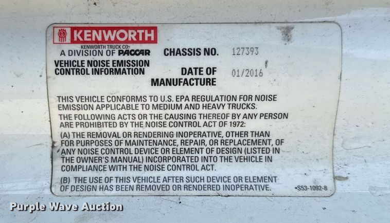 image for item EG7041 2017 Kenworth T680 semi truck