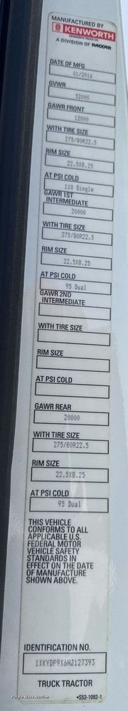 image for item EG7041 2017 Kenworth T680 semi truck