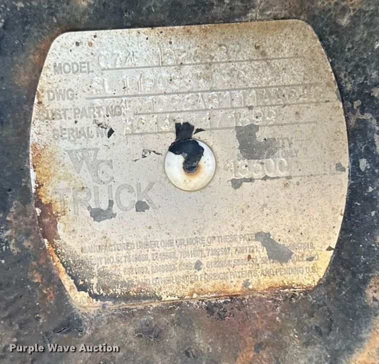 image for item EG7054 2015 Kenworth T880 roll-off container truck