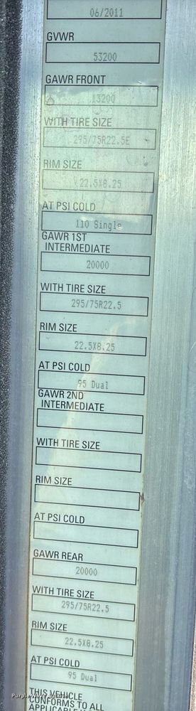 image for item EJ3232 2012 Kenworth T800 semi truck