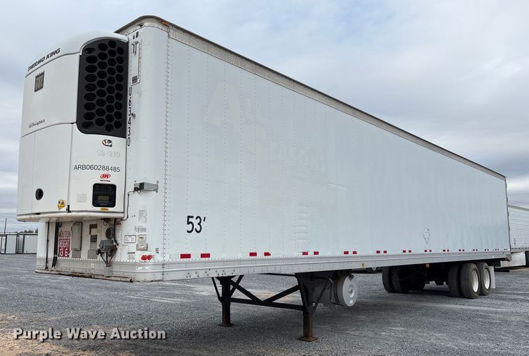 image for item EJ3235 2007 Great Dane 7011TZ refrigerated van trailer
