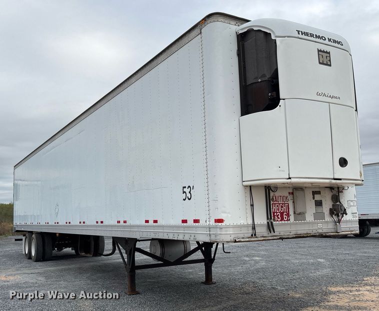 image for item EJ3235 2007 Great Dane 7011TZ refrigerated van trailer