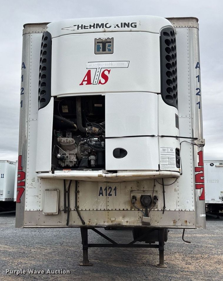 image for item EJ3239 2012 Wabash refrigerated van trailer