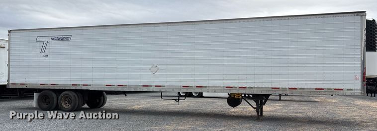 image for item EJ3239 2012 Wabash refrigerated van trailer