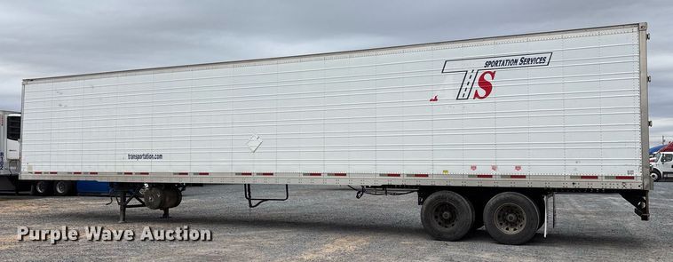 image for item EJ3239 2012 Wabash refrigerated van trailer