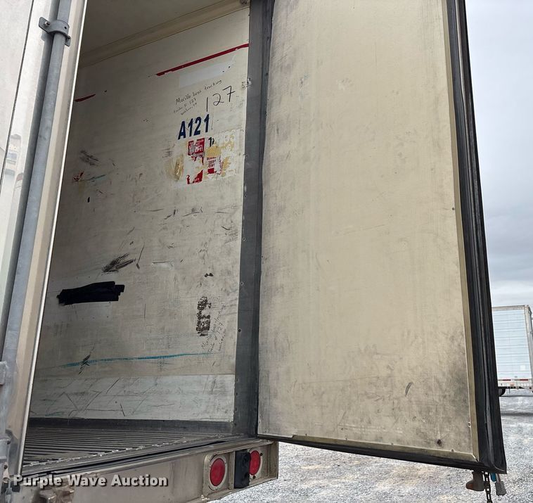 image for item EJ3239 2012 Wabash refrigerated van trailer