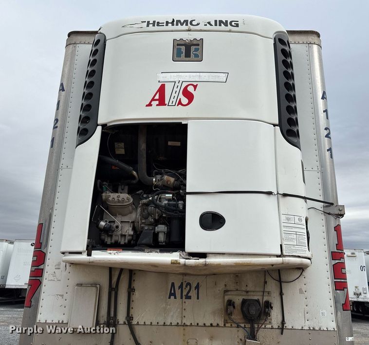 image for item EJ3239 2012 Wabash refrigerated van trailer