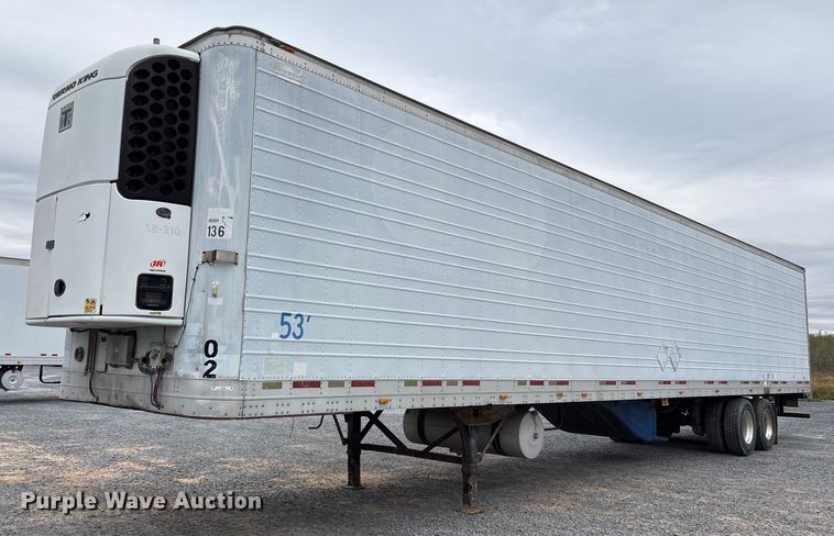 image for item EJ3240 2005 Wabash refrigerated van trailer