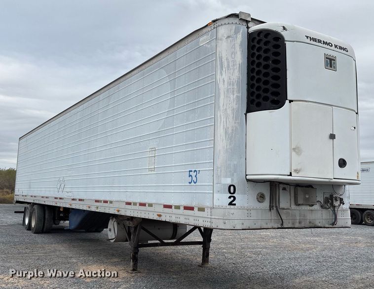 image for item EJ3240 2005 Wabash refrigerated van trailer