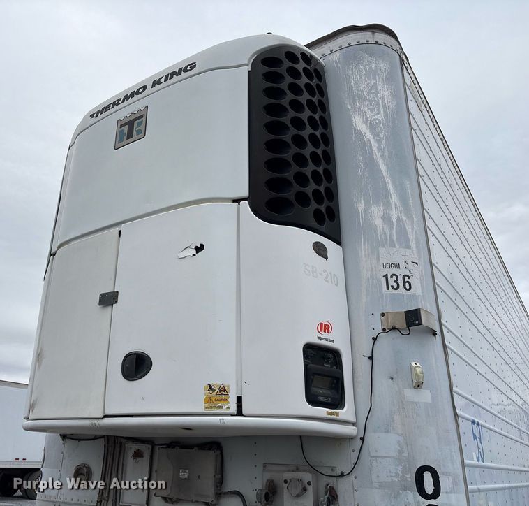 image for item EJ3240 2005 Wabash refrigerated van trailer