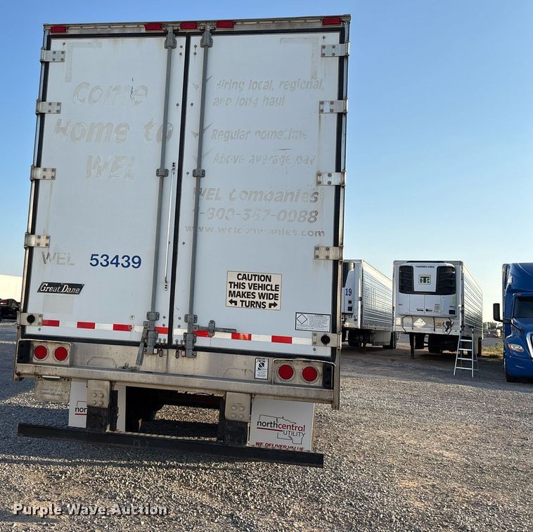 image for item EJ3241 2008 Great Dane SUP-1114-11053 refrigerated van trailer