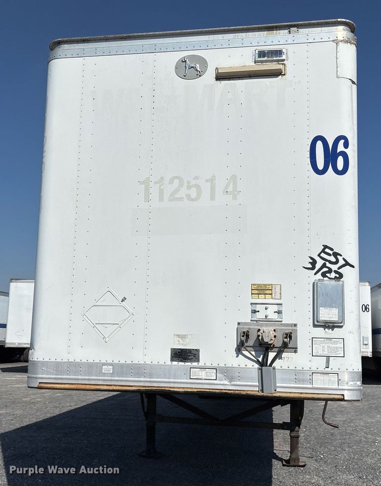 image for item EJ3253 2006 Great Dane 7411T-SSL dry van trailer