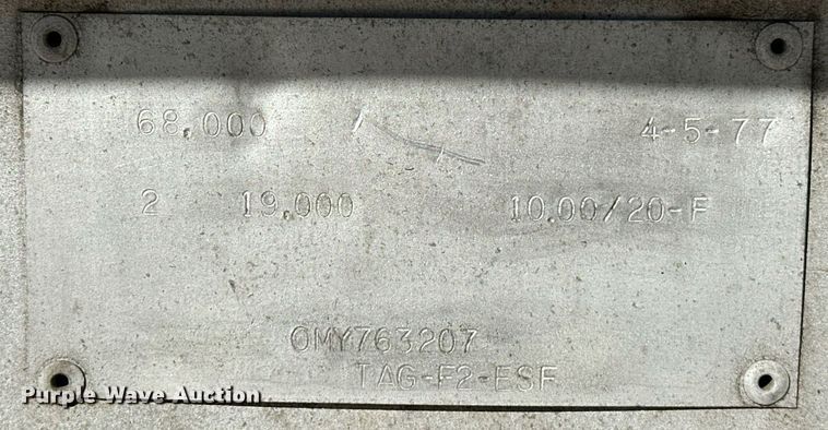 image for item EJ5167 1978 Freuhauf TAG-F2-ESF tank trailer