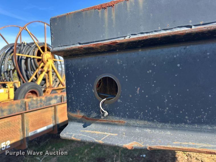 image for item EJ5254 2008 Viking VFD46R16F40T drop deck equipment trailer